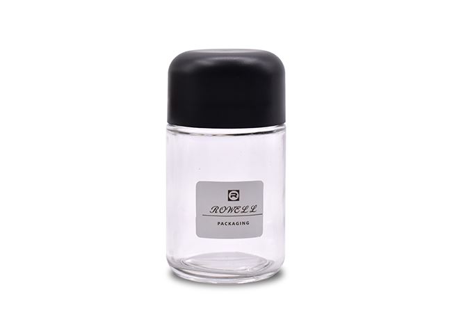High Glass Cream Jar